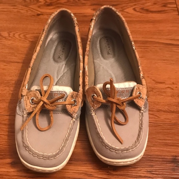 Sperry Top-Sider Grey Boat Shoes - Picture 2 of 7
